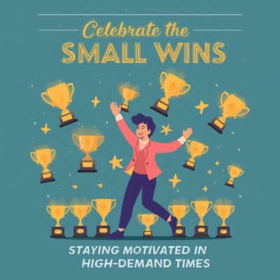 Celebrate the Small Wins: Staying Motivated in High-Demand Times